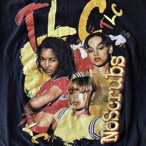 TLC No Scrubs T Shirt Size L